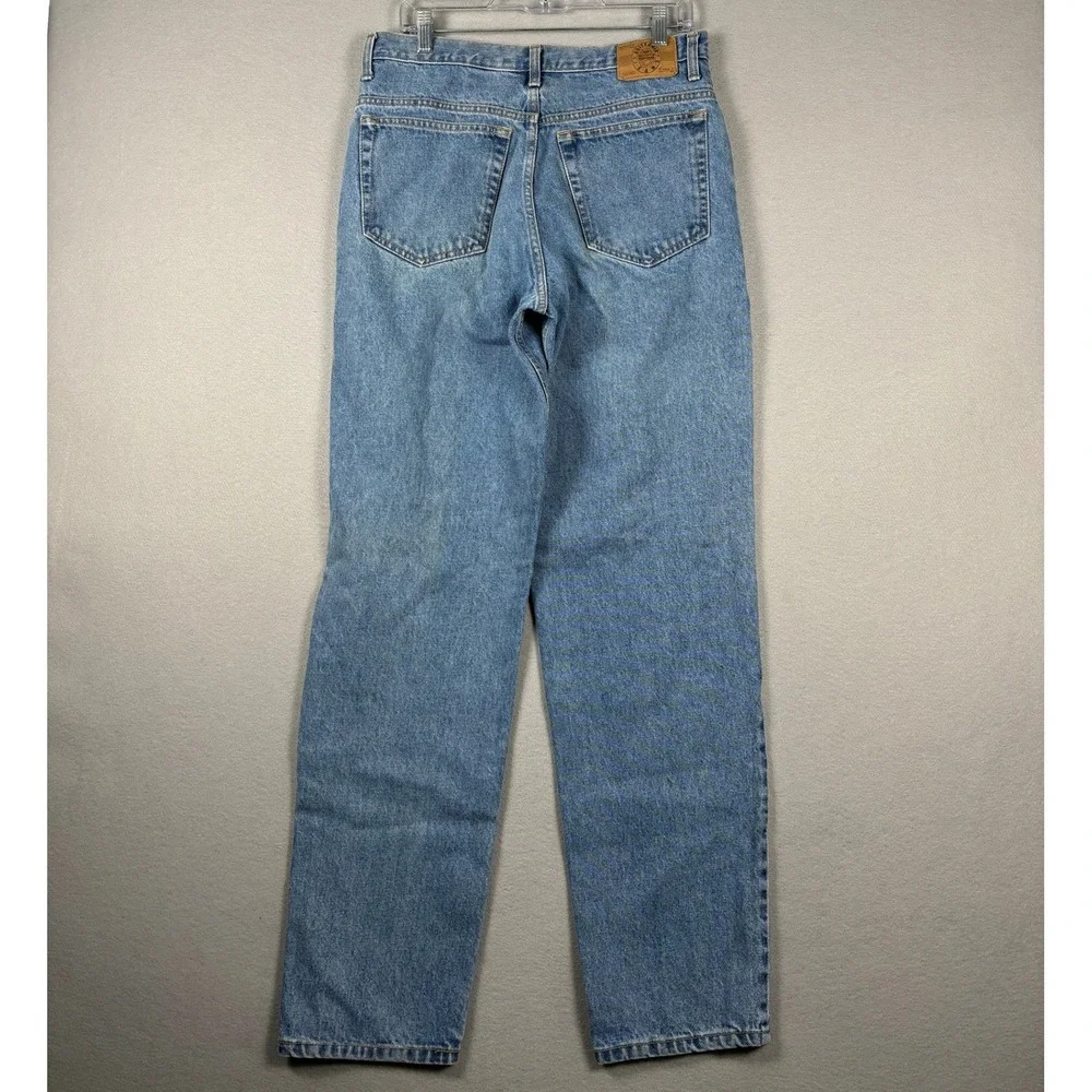 Brittania 205-06-12 Straight Leg Jeans Vintage 90s 33x34 Blue Denim Mens
